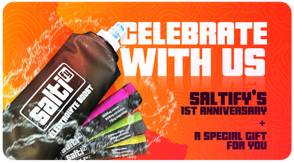Free Soft Flask with any Box of Saltify
